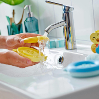 Mijn eerste pret in bad: drijvende dierentrein 10965